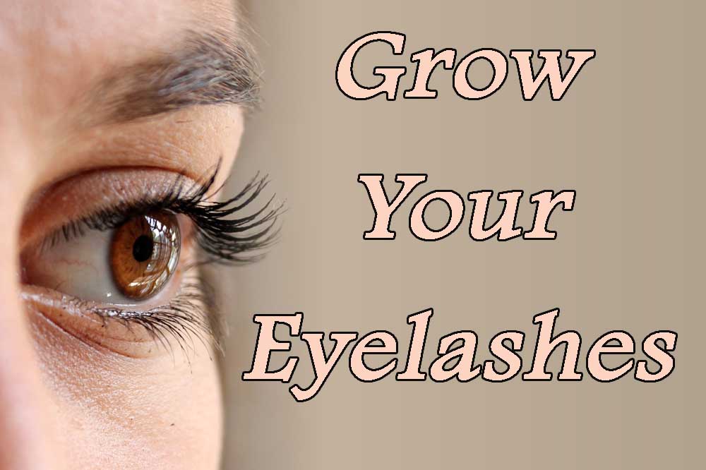 How To Grow Eyelashes Longer and Thicker at Home - Literary Apple