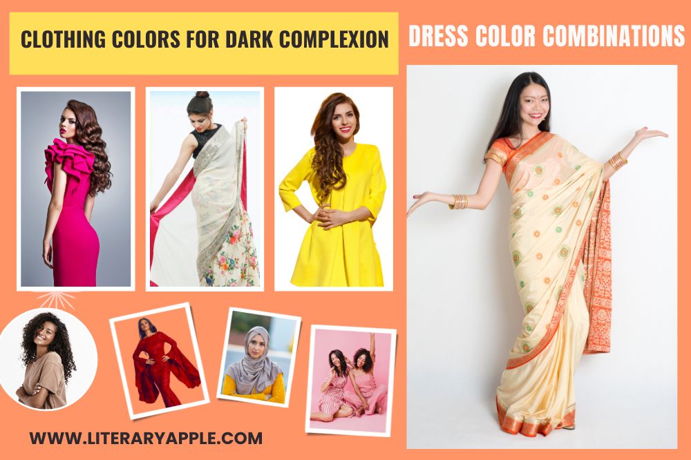 Best Dress Color Combinations for Dark Skin | Clothing Colors for Dark Complexion