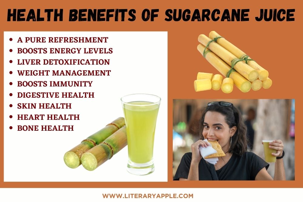 Health benefits of sugarcane juice