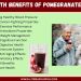 Health Benefits of Pomegranate Juice