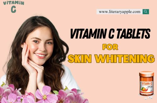 Vitamin-c tablets for skin whitening