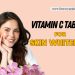 Vitamin-c tablets for skin whitening