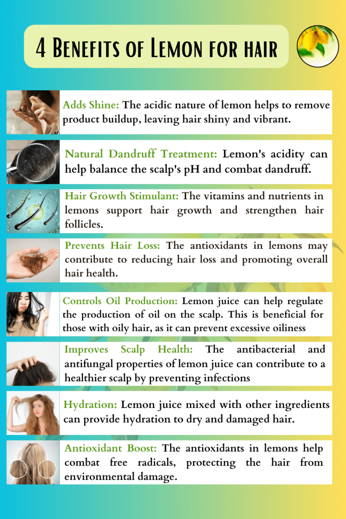 8 different ways to use lemon for hairs