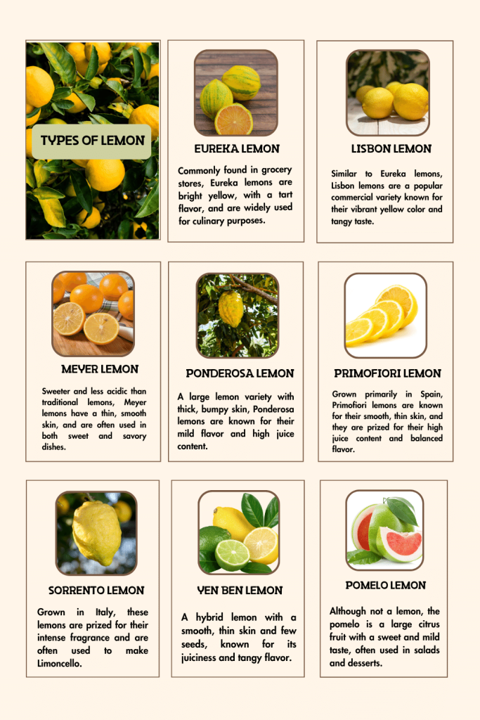 Lemon types