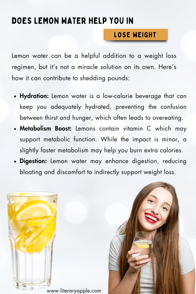 how lemon help you in weight loss